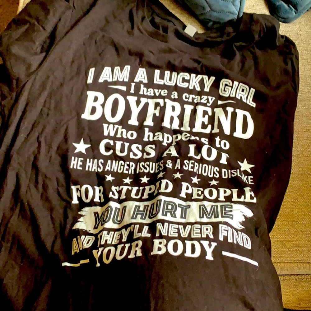 Black shirt